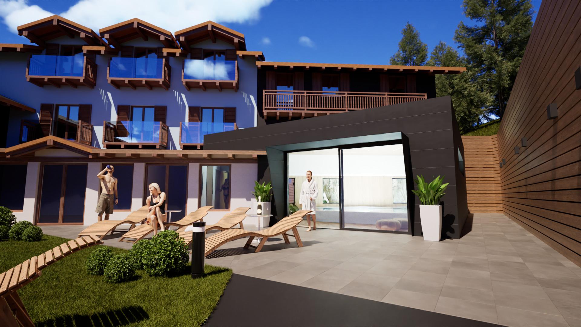 ESTERNO TERRAZZA PISCINA RELAX 