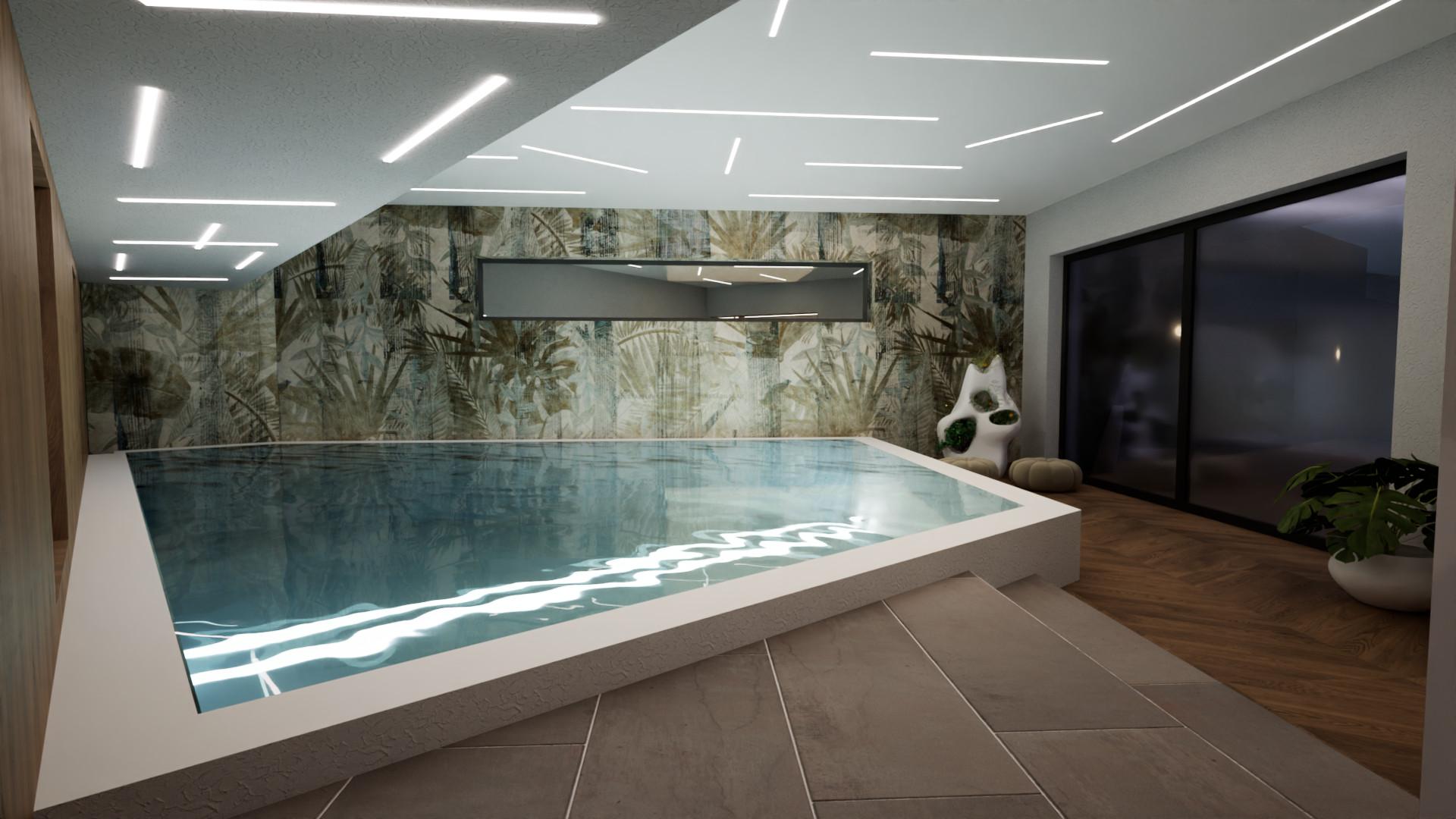 INFINTY POOL PISCINA IDRMASSAGGIO 